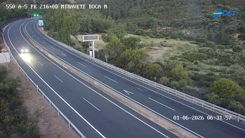 Cáceres — A-5 km 216