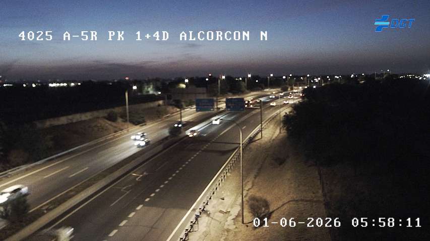 Madrid — A-5R km 1