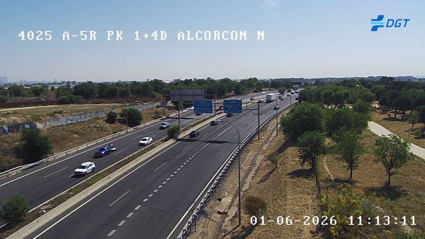 Madrid — A-5R km 1