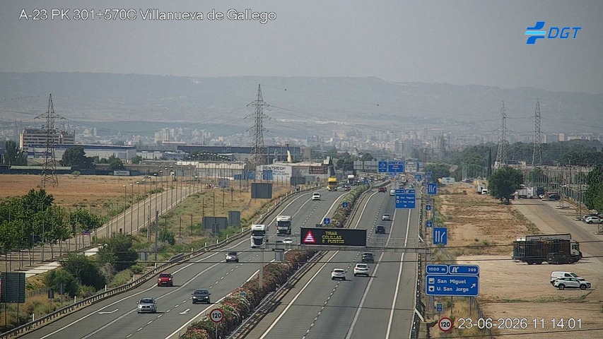 Cámara Eje Km 301,5 (A-23)