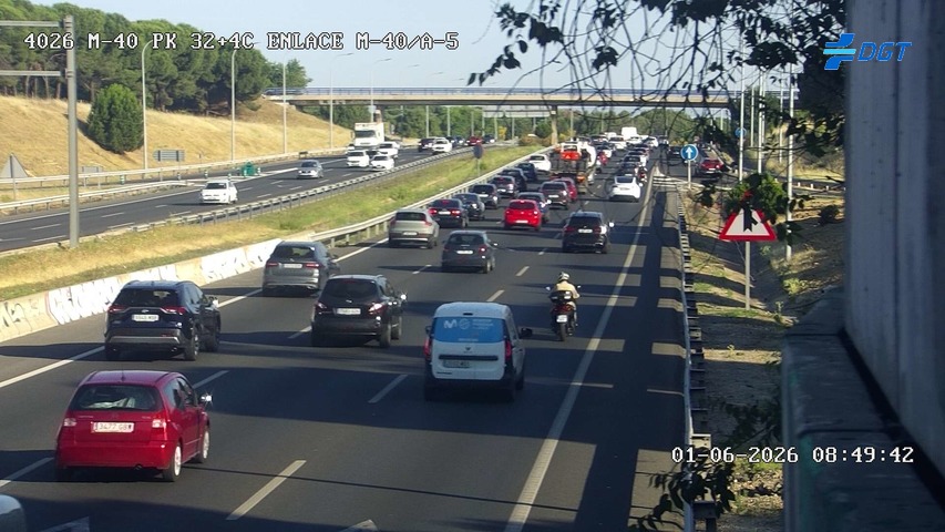 Madrid — M-40 km 32