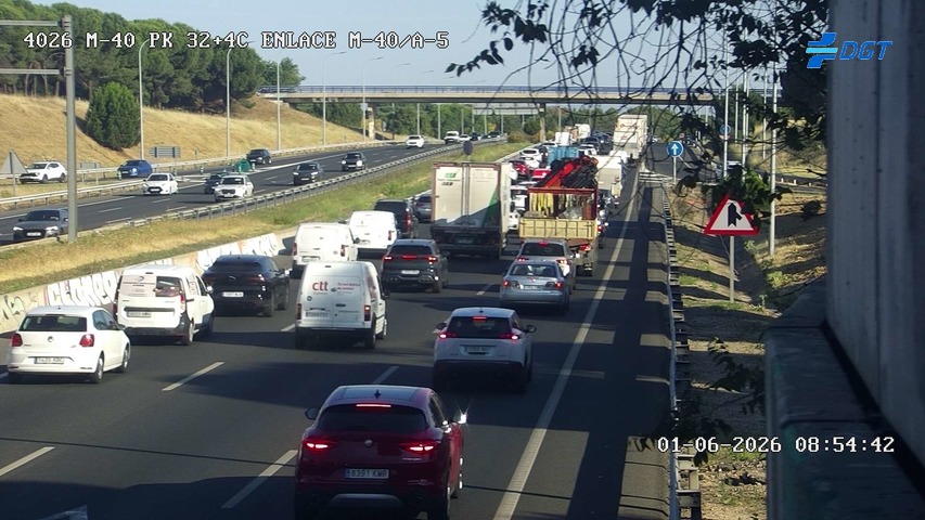 Madrid — M-40 km 32