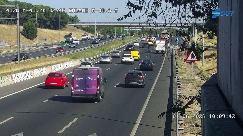 Madrid — M-40 km 32