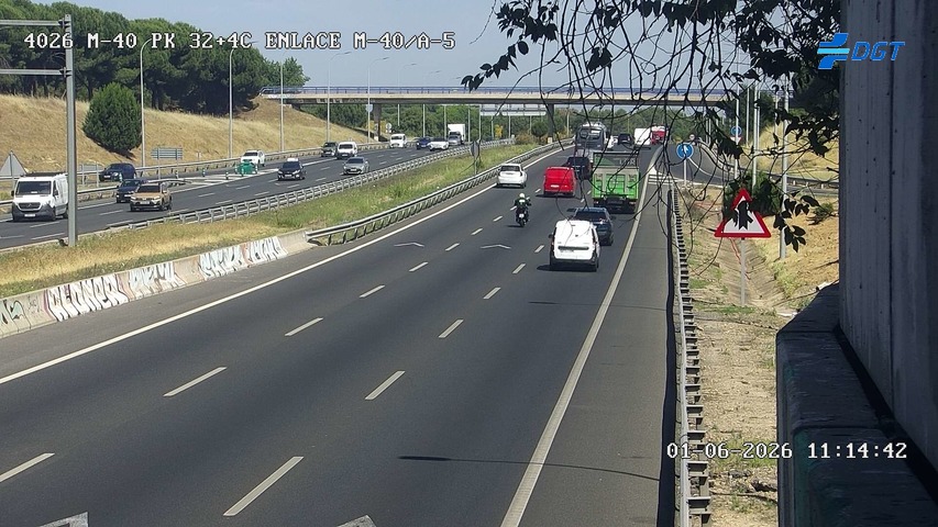 Madrid — M-40 km 32