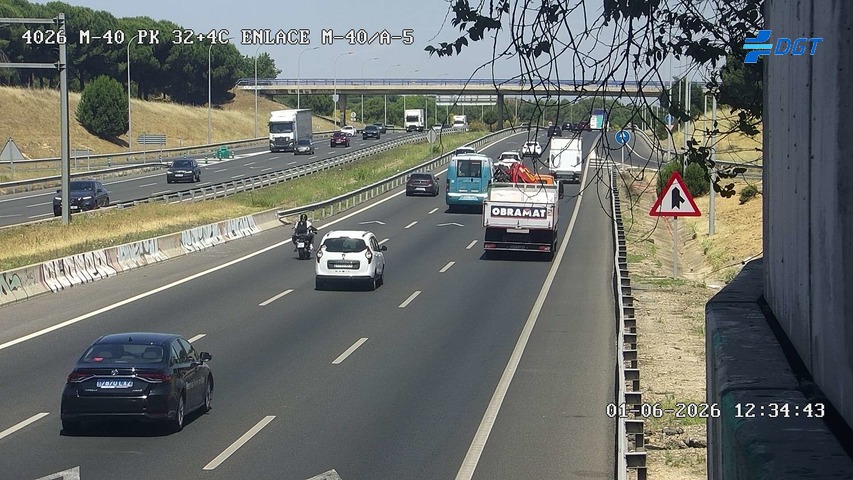 Madrid — M-40 km 32