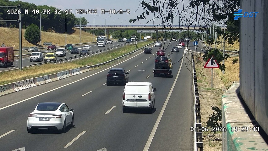 Madrid — M-40 km 32