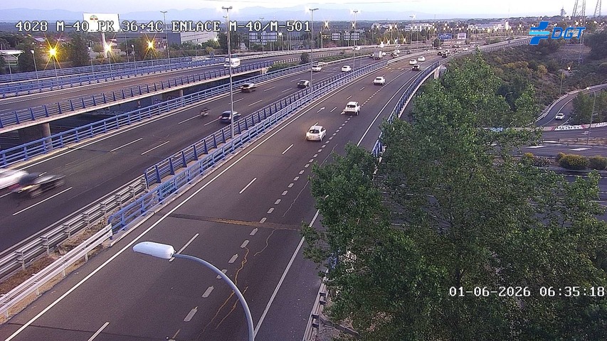 Madrid — M-40 km 36