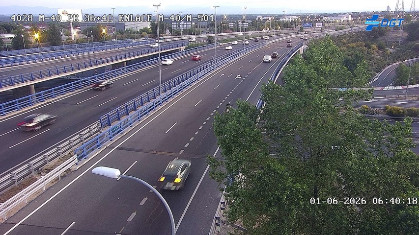 Madrid — M-40 km 36