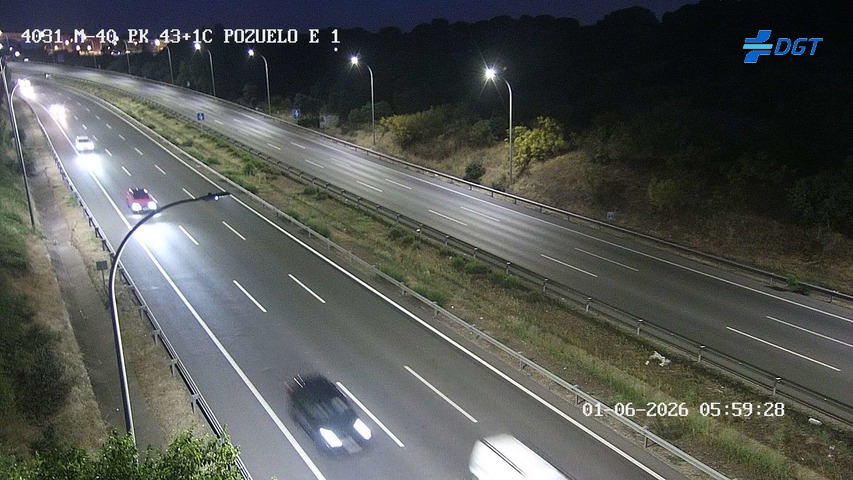 Madrid — M-40 km 43