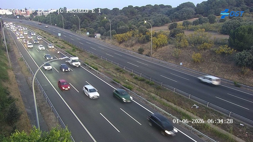 Madrid — M-40 km 43