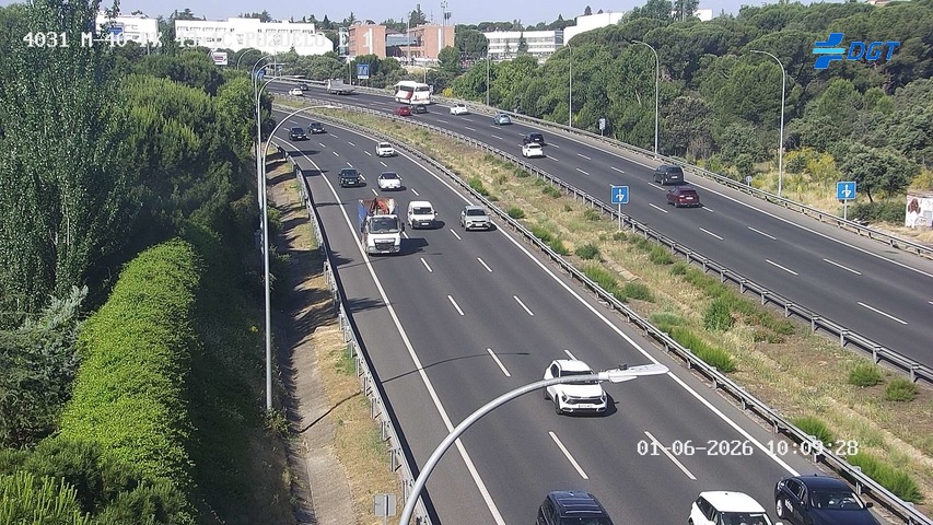 Madrid — M-40 km 43