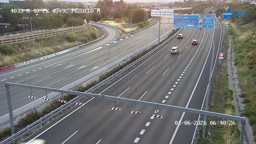 Madrid — M-40 km 46
