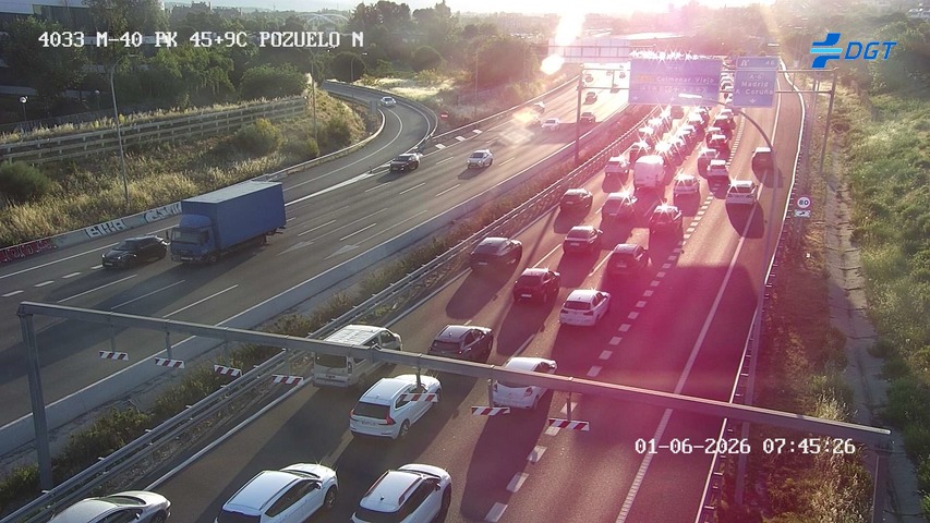 Madrid — M-40 km 46