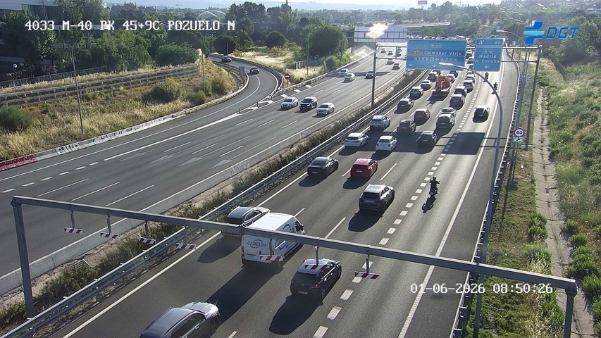 Madrid — M-40 km 46