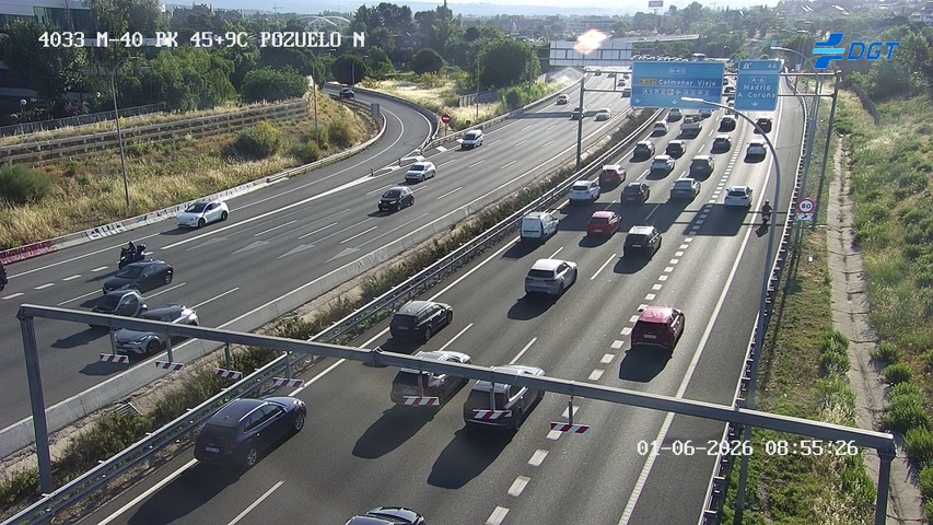 Madrid — M-40 km 46