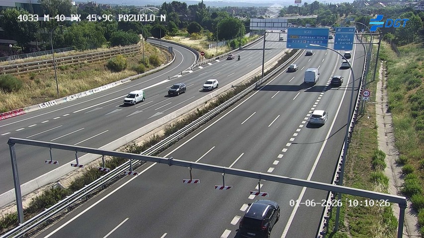 Madrid — M-40 km 46