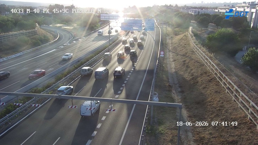 Madrid — M-40 km 46