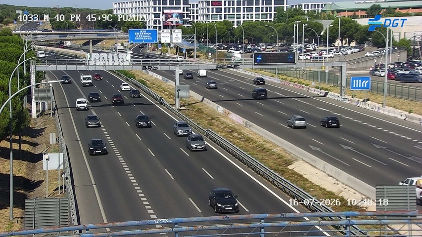 Madrid — M-40 km 46