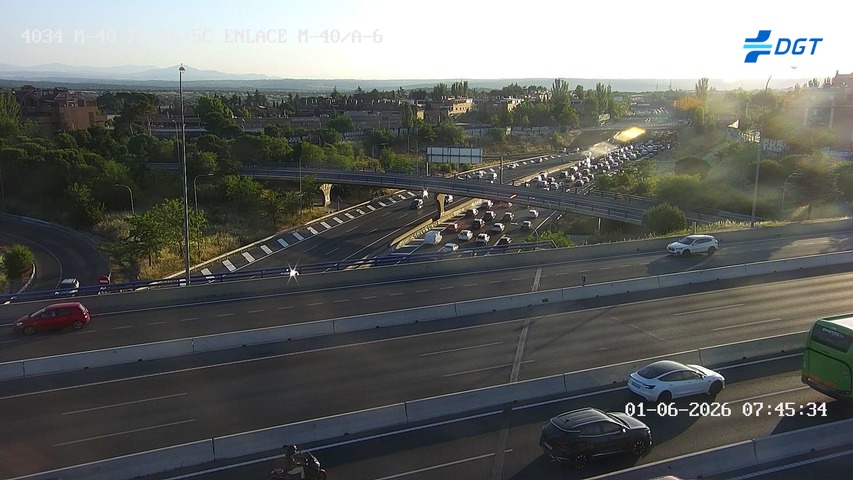 Madrid — M-40 km 46