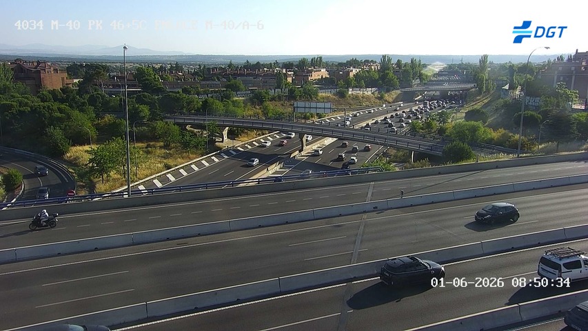 Madrid — M-40 km 46