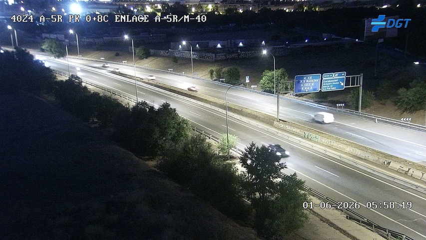 Madrid — A-5R km 1