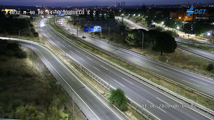 Madrid — M-40 km 45