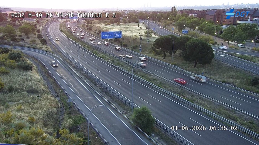 Madrid — M-40 km 45