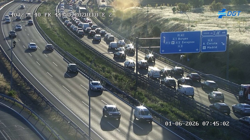 Madrid — M-40 km 45