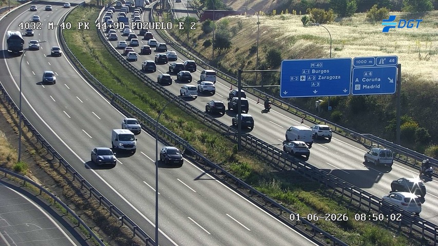 Madrid — M-40 km 45