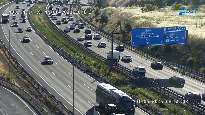 Madrid — M-40 km 45