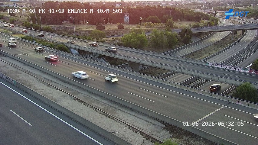 Madrid — M-40 km 41