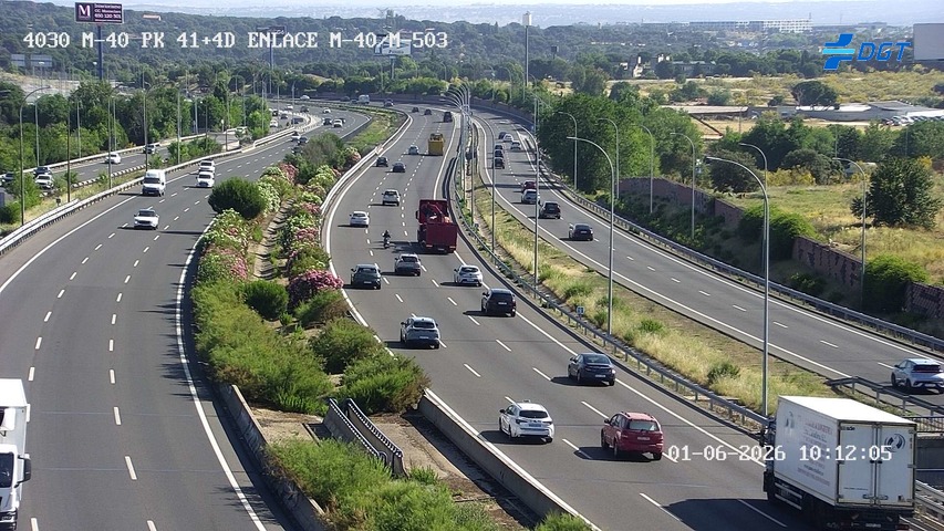 Madrid — M-40 km 41