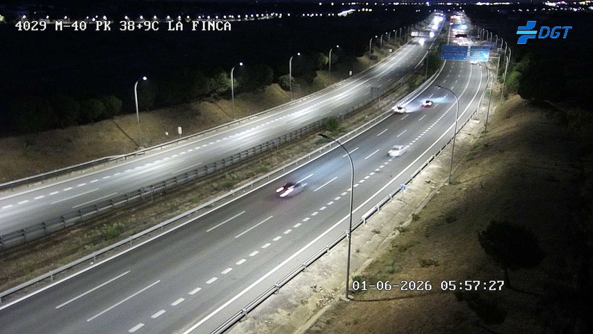 Madrid — M-40 km 39