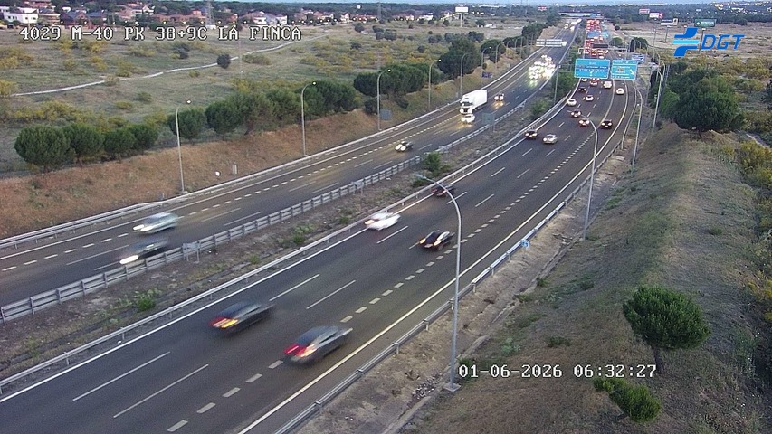 Madrid — M-40 km 39