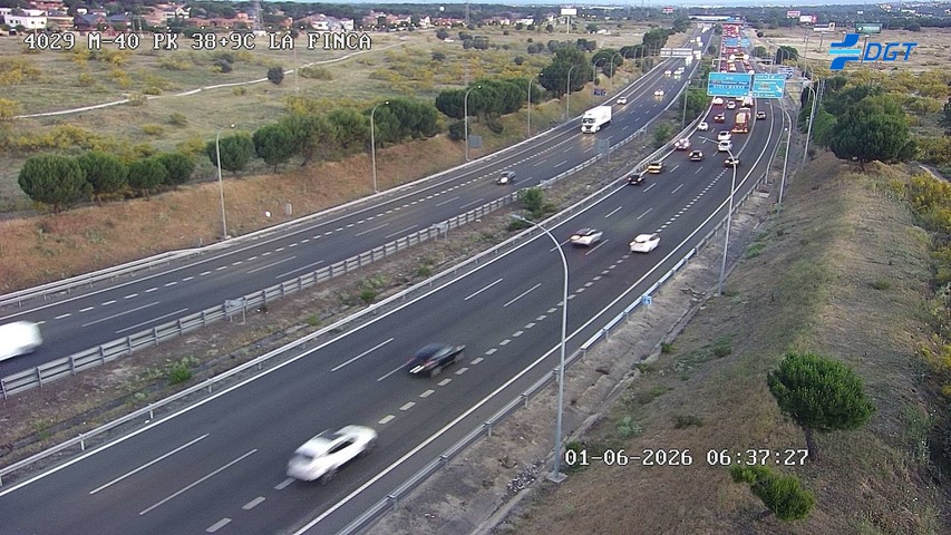 Madrid — M-40 km 39