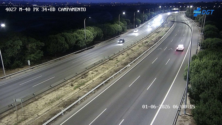 Madrid — M-40 km 35