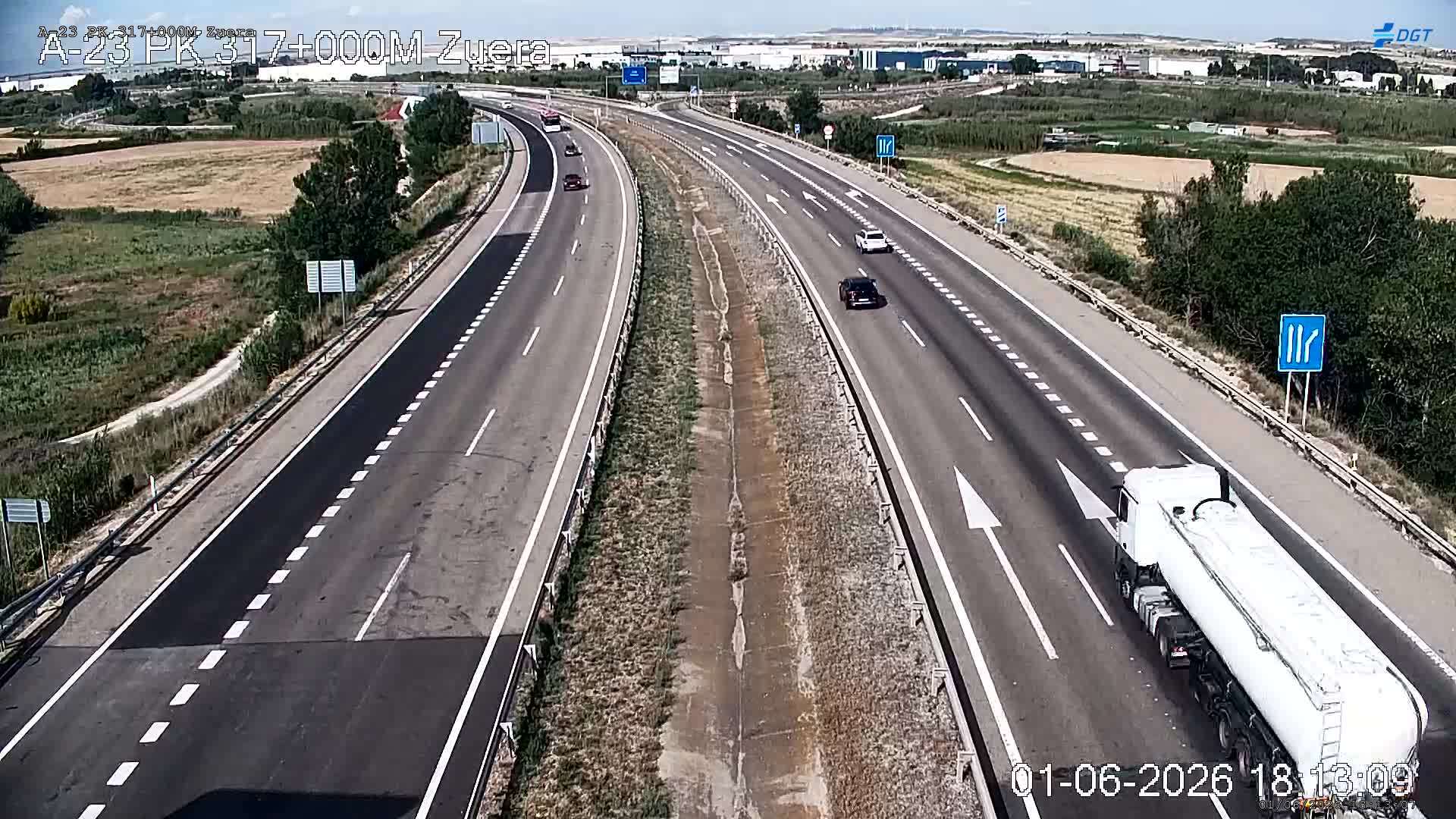 Zaragoza — A-23 km 317