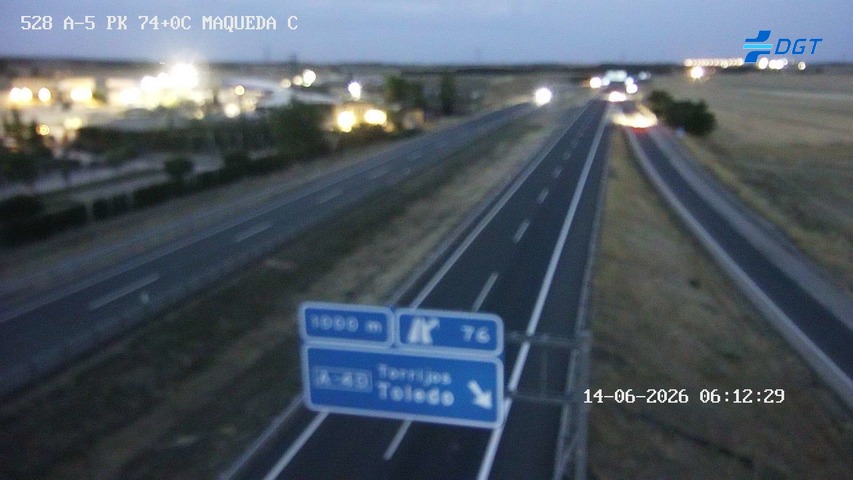 Cámara Maqueda Sur (Km 74.0)