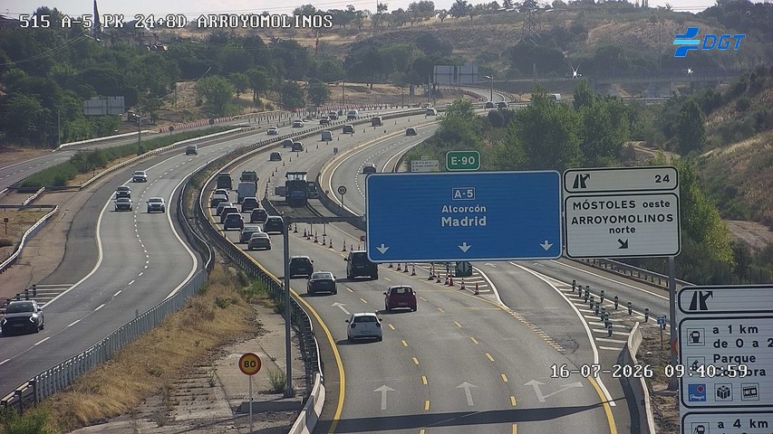 Madrid — A-5 km 25