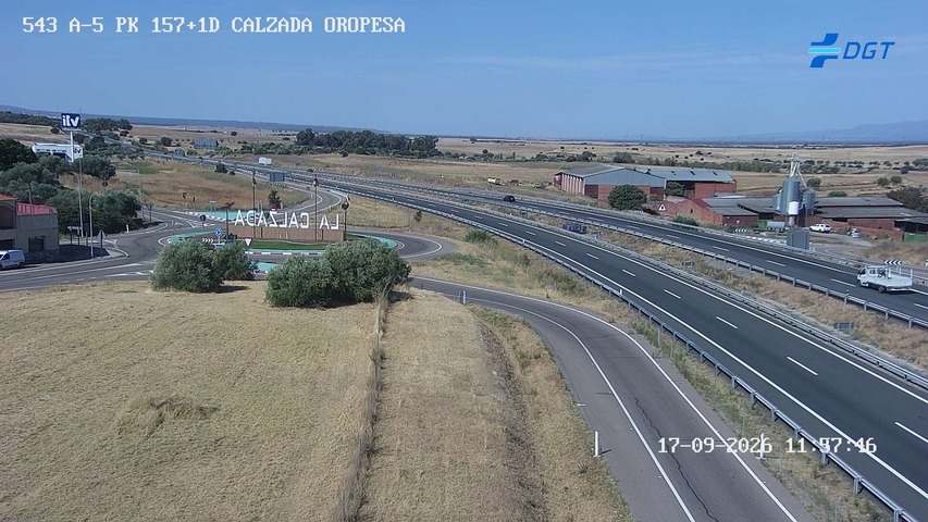 Cámara Calzada de Oropesa (Km 157.1)