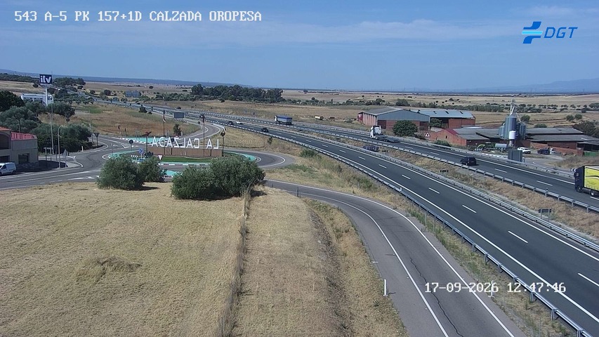 Cámara Calzada de Oropesa (Km 157.1)