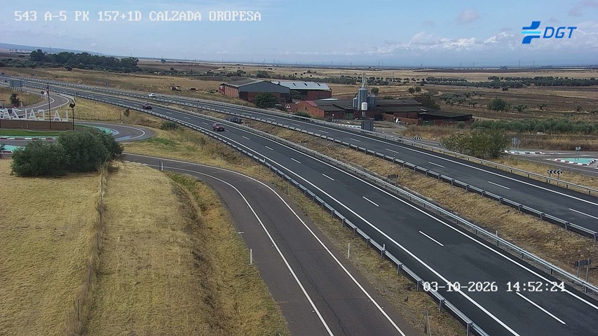 Cámara Calzada de Oropesa (Km 157.1)