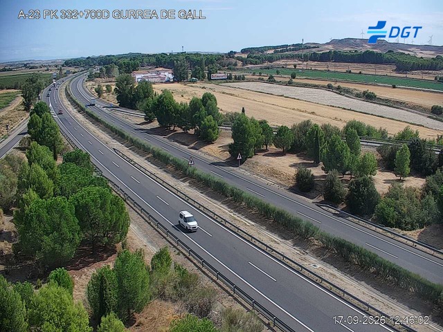 Cámara Gurrea de Gállego (Km 332)