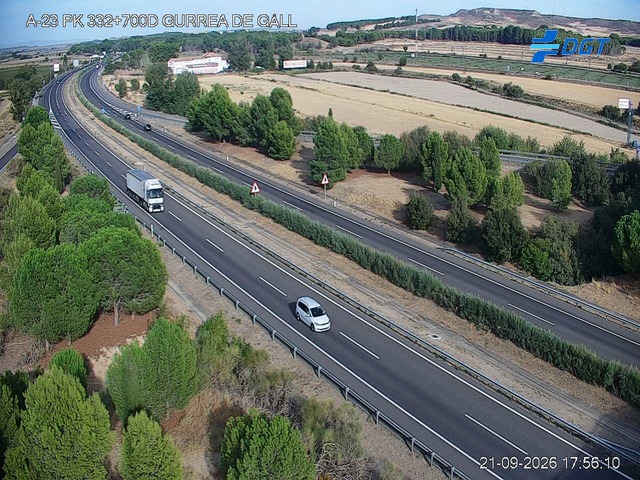 Cámara Gurrea de Gállego (Km 332)