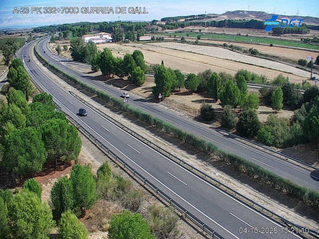 Cámara Gurrea de Gállego (Km 332)