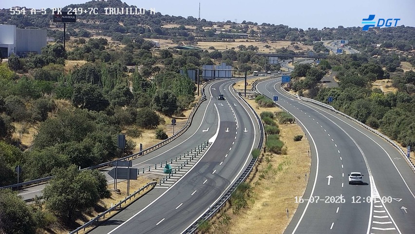 Cáceres — A-5 km 250