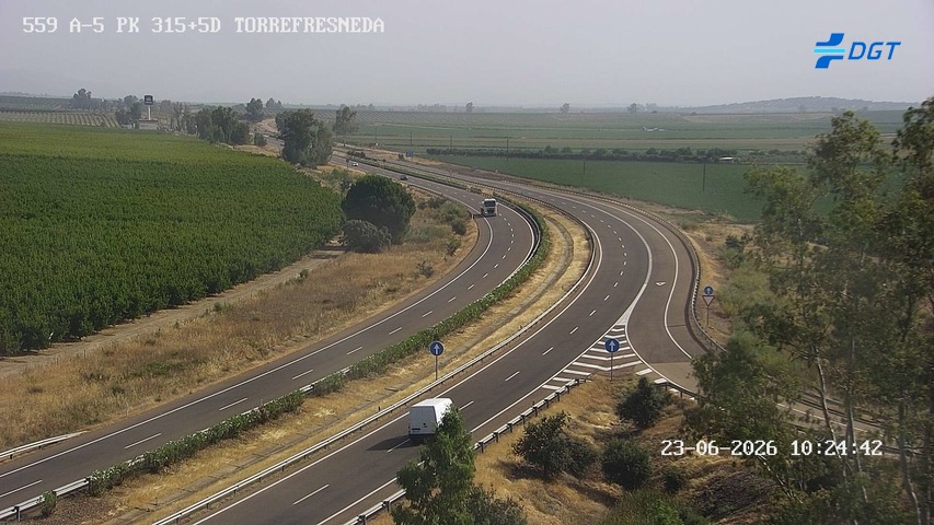 Cámara de tráfico A-5 Badajoz KM 315,5