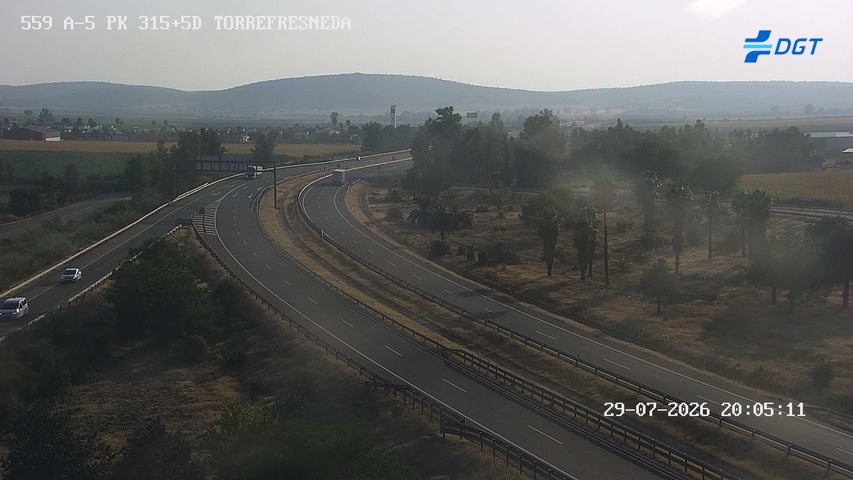 Cámara de tráfico A-5 Badajoz KM 315,5