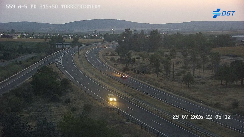 Cámara de tráfico A-5 Badajoz KM 315,5