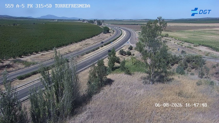 Cámara de tráfico A-5 Badajoz KM 315,5